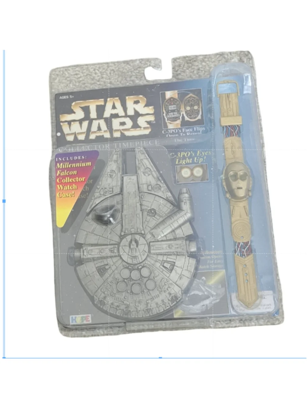Vintage 1996 Star Wars C-3PO Collector Timepiece Watch – New in Package